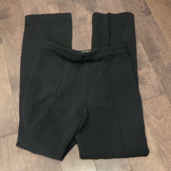 ROCHAS black silk blend pants size 40 - Picture 4 of 7